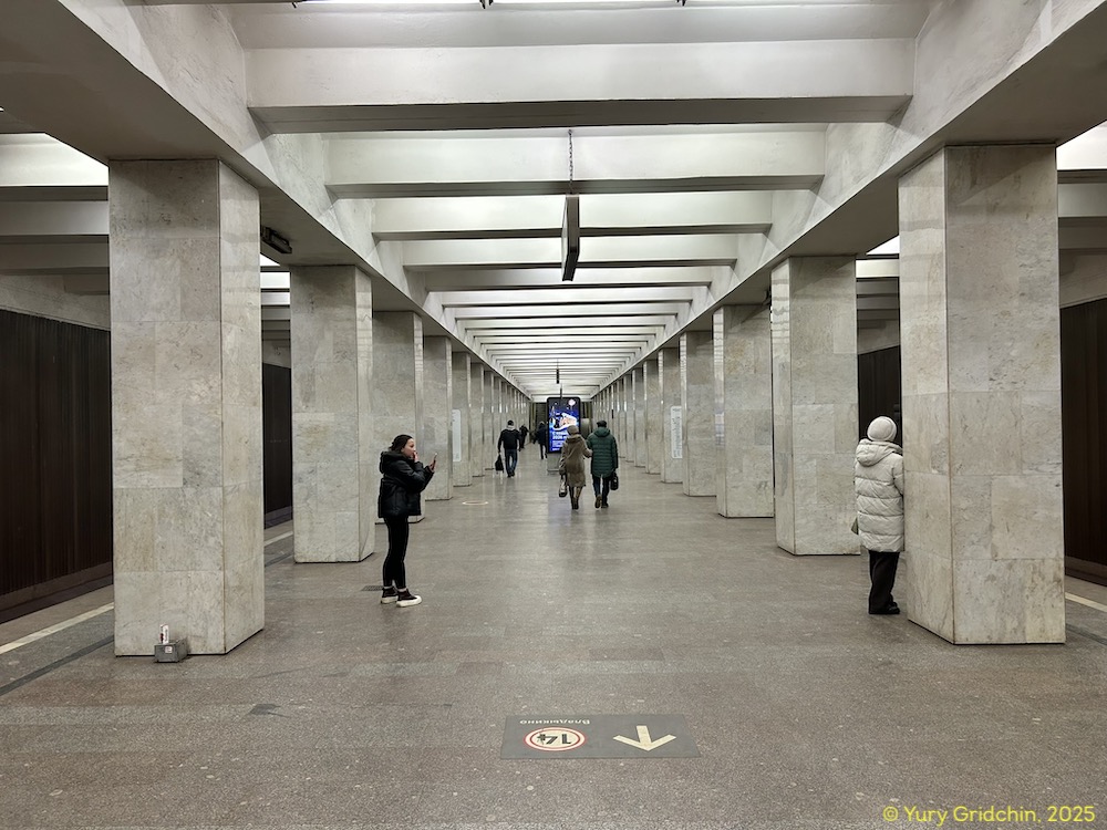 Line 9. Station 'Vladykino' �Photo Yu.Gridchin, 2025
