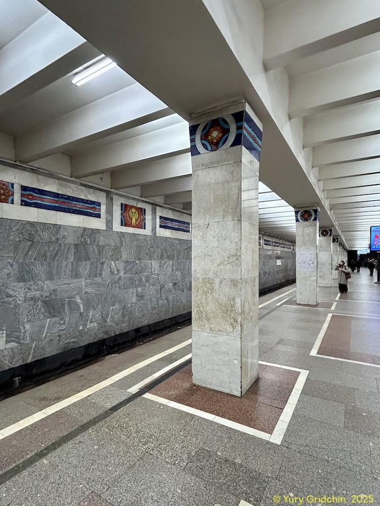 Line 8. Station 'Novogireevo' �Photo Yu.Gridchin, 2025