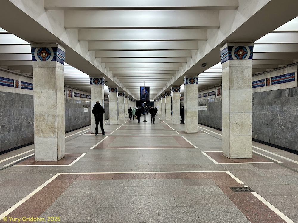 Line 8. Station 'Novogireevo' �Photo Yu.Gridchin, 2025