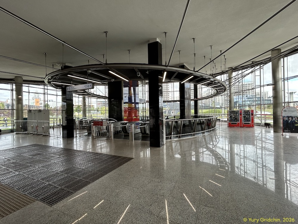 Line 17, station 'TsSKA' �Photo Yu.Gridchin, 2026