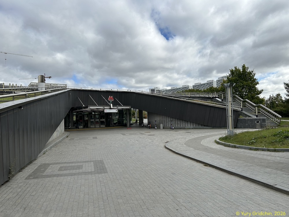 Line 17, station 'TsSKA' �Photo Yu.Gridchin, 2026