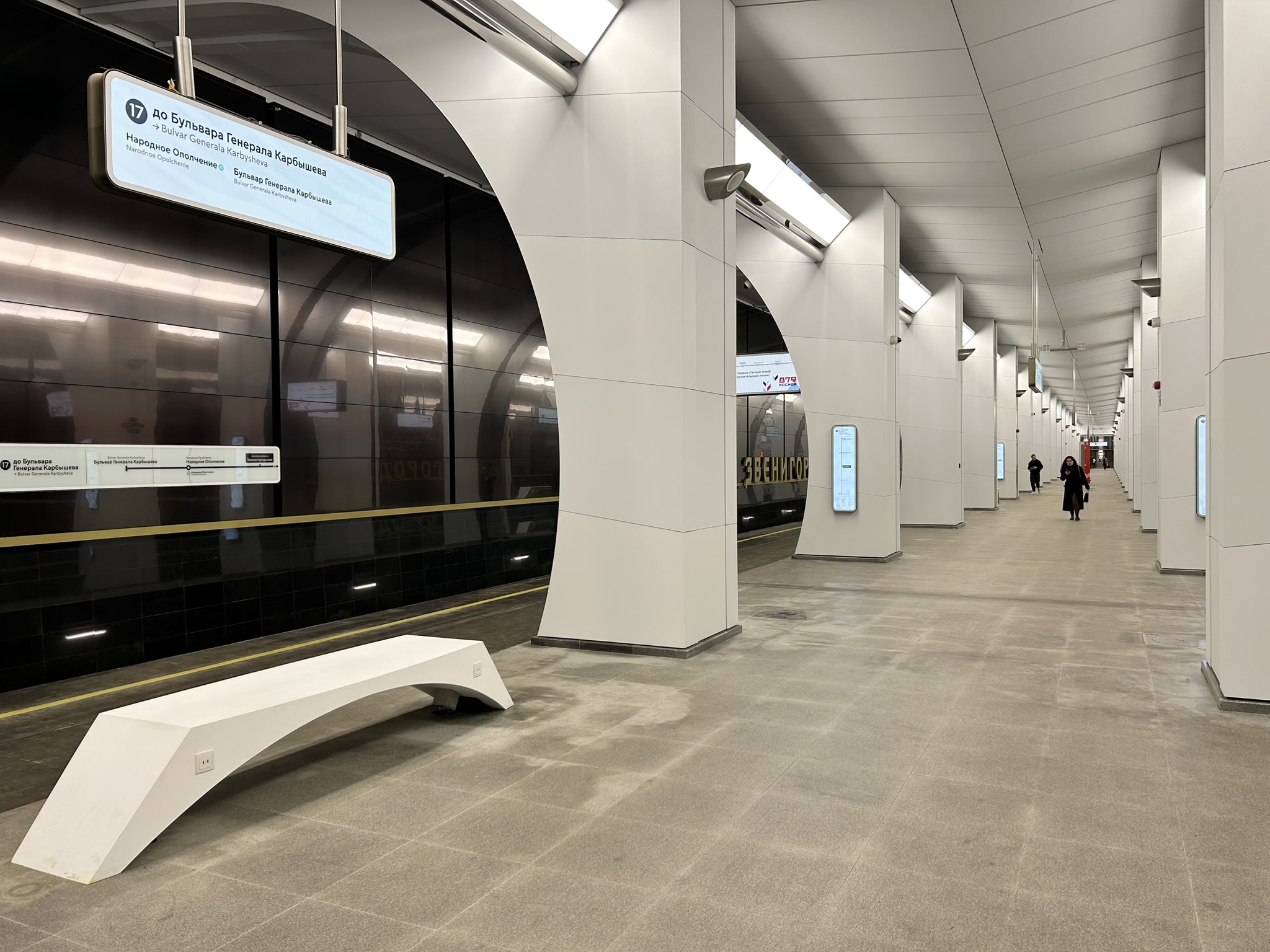Line 17, station 'Zvenigorodskaya' �Photo Yu.Gridchin, 2026