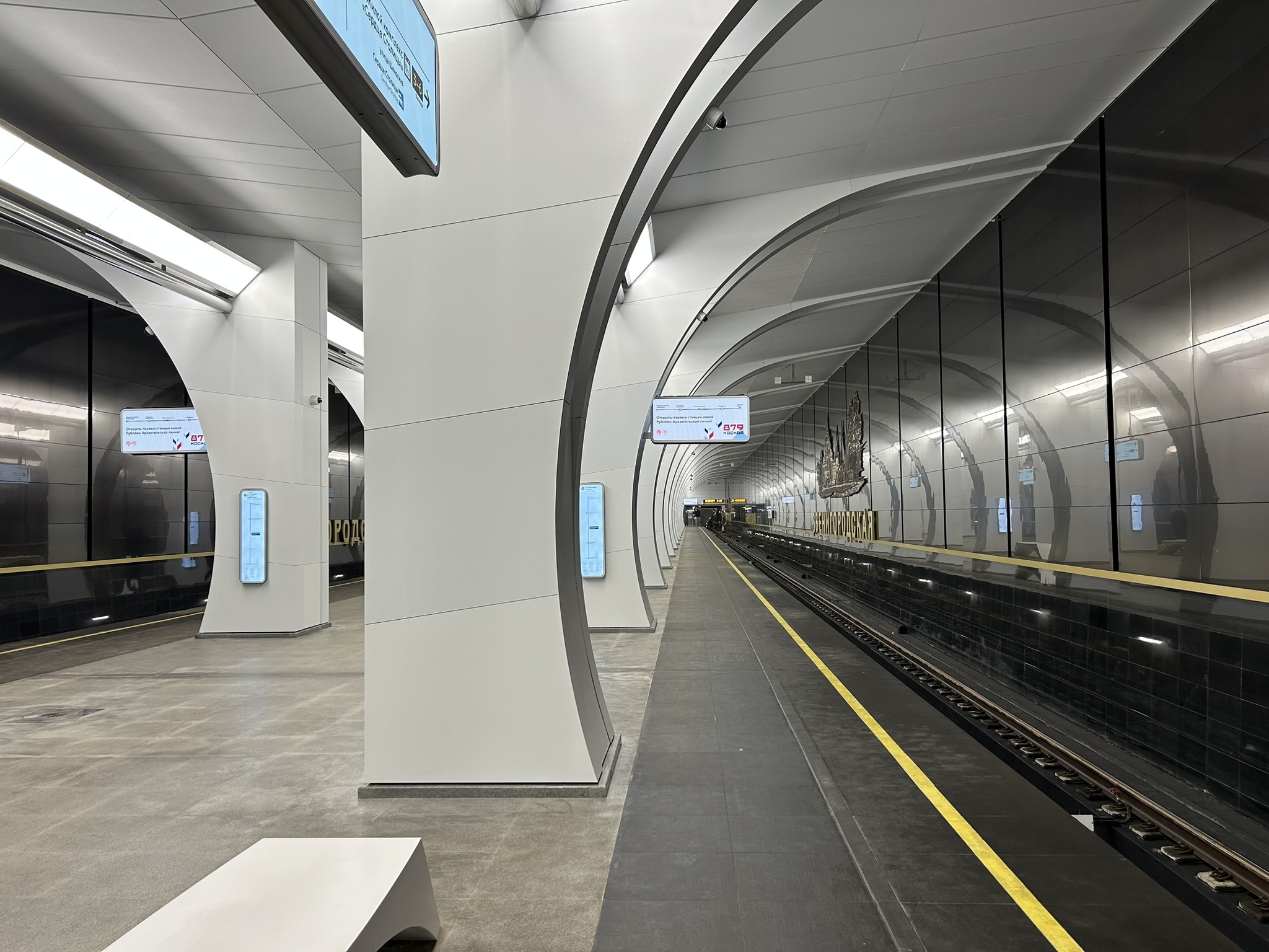 Line 17, station 'Zvenigorodskaya' �Photo Yu.Gridchin, 2026