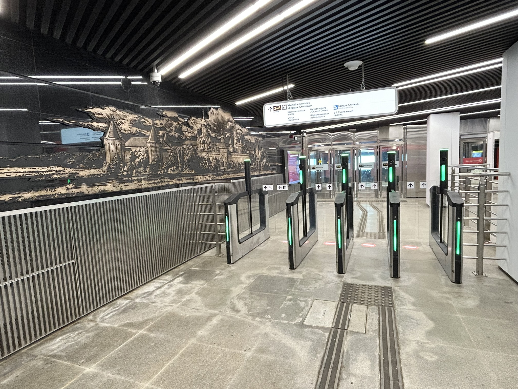 Line 17, station 'Zvenigorodskaya' �Photo Yu.Gridchin, 2026