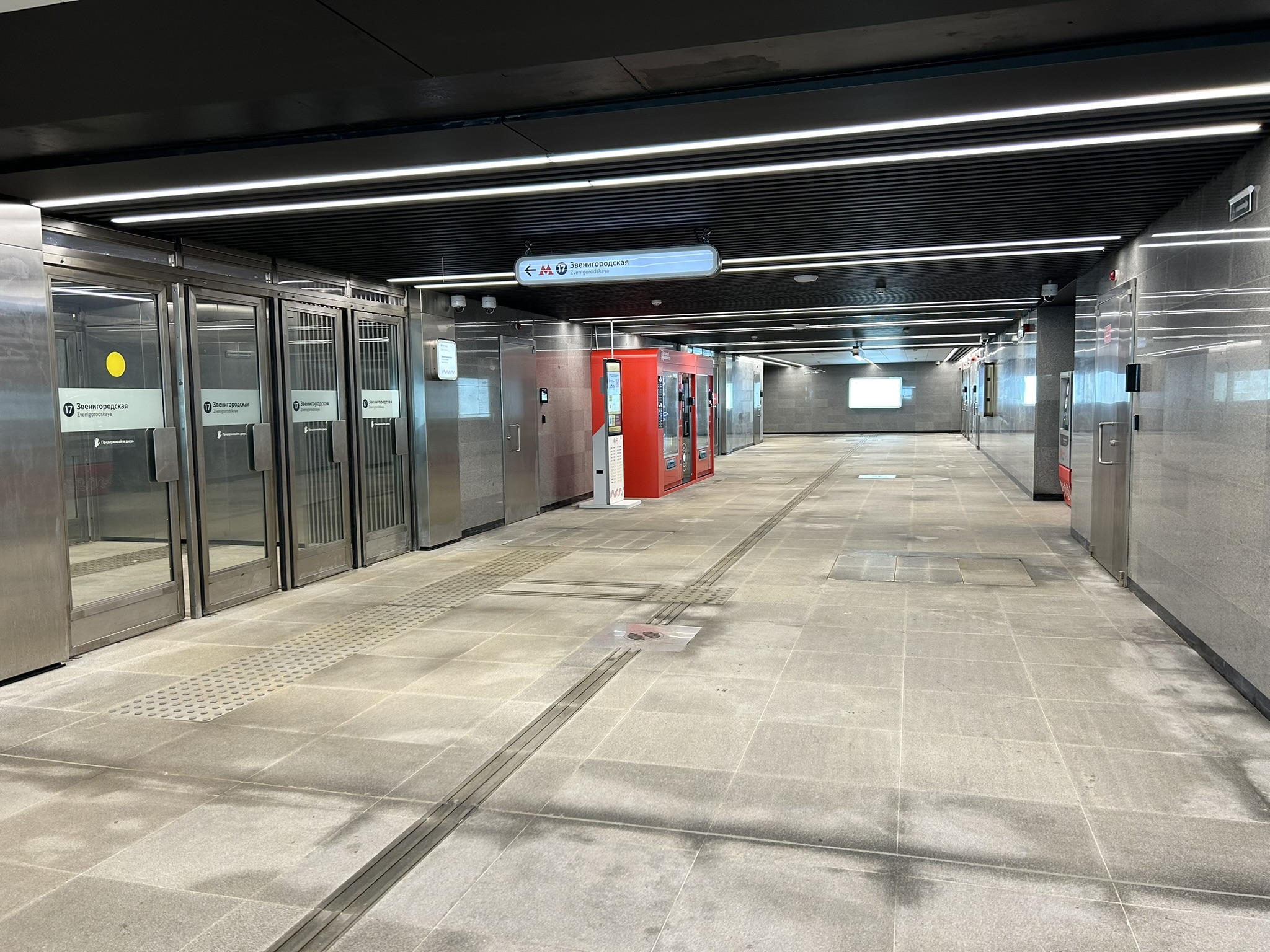 Line 17, station 'Zvenigorodskaya' �Photo Yu.Gridchin, 2026