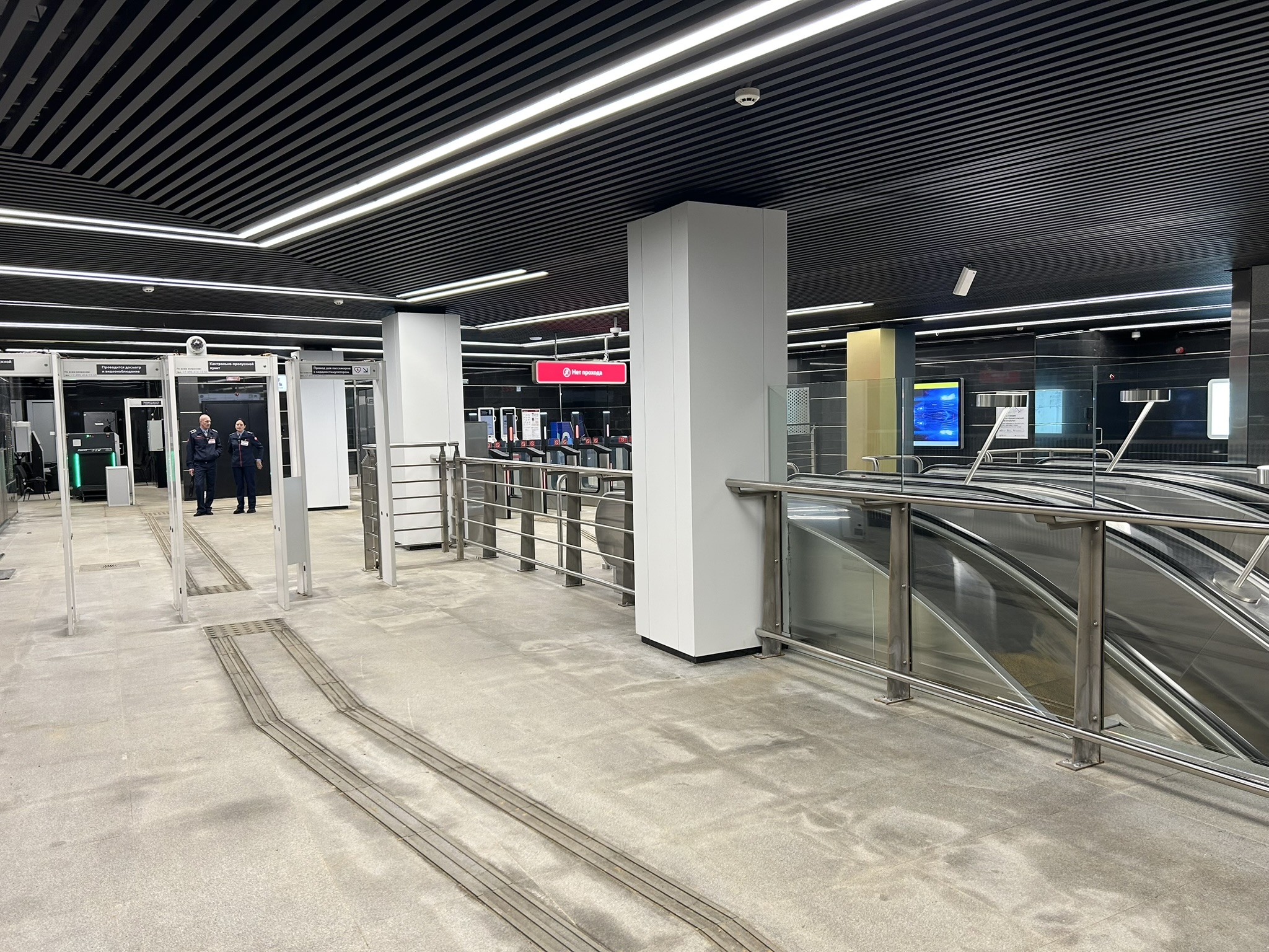 Line 17, station 'Zvenigorodskaya' �Photo Yu.Gridchin, 2026