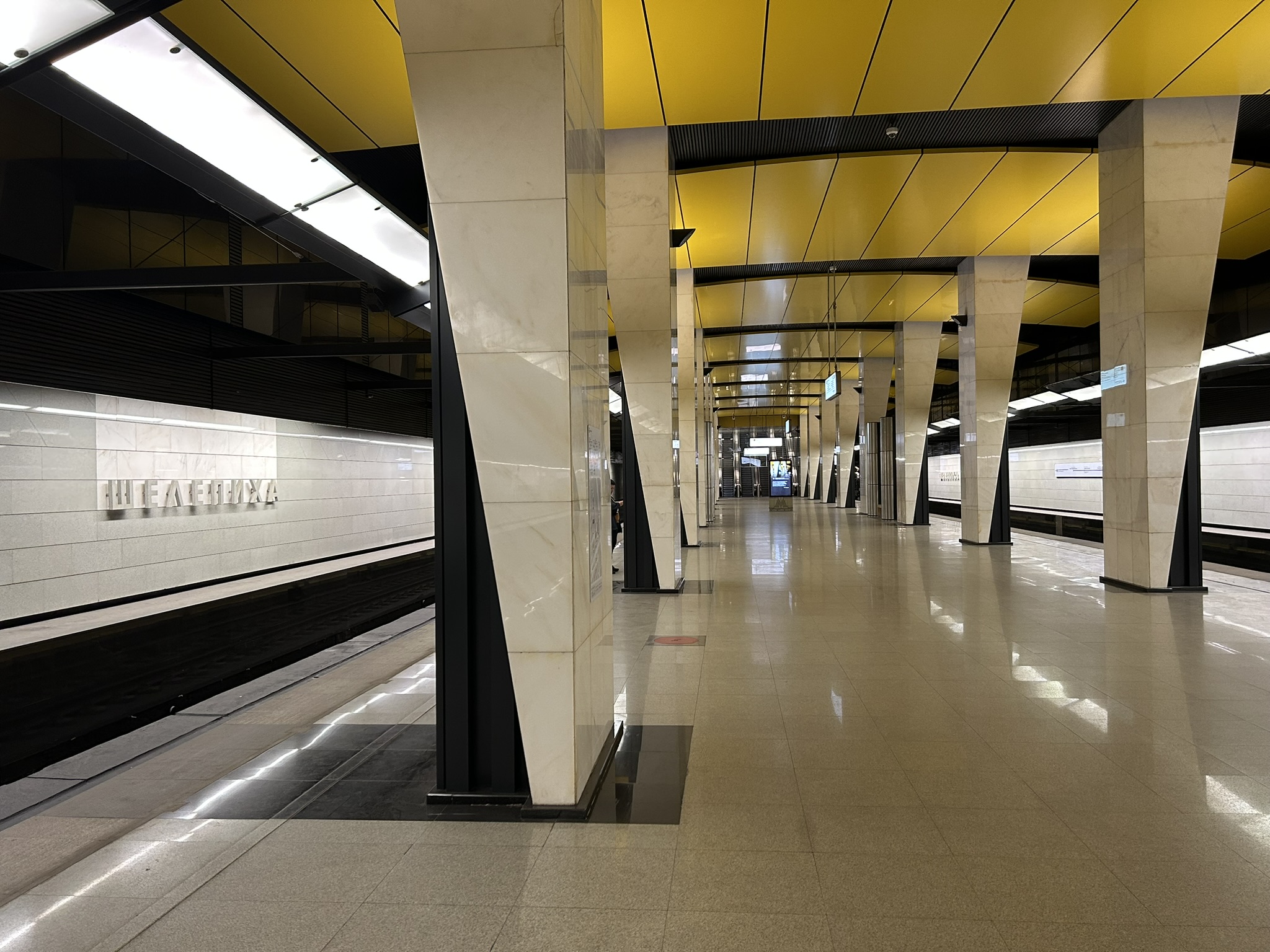 Line 17, station 'Shelepikha' �Photo Yu.Gridchin, 2026