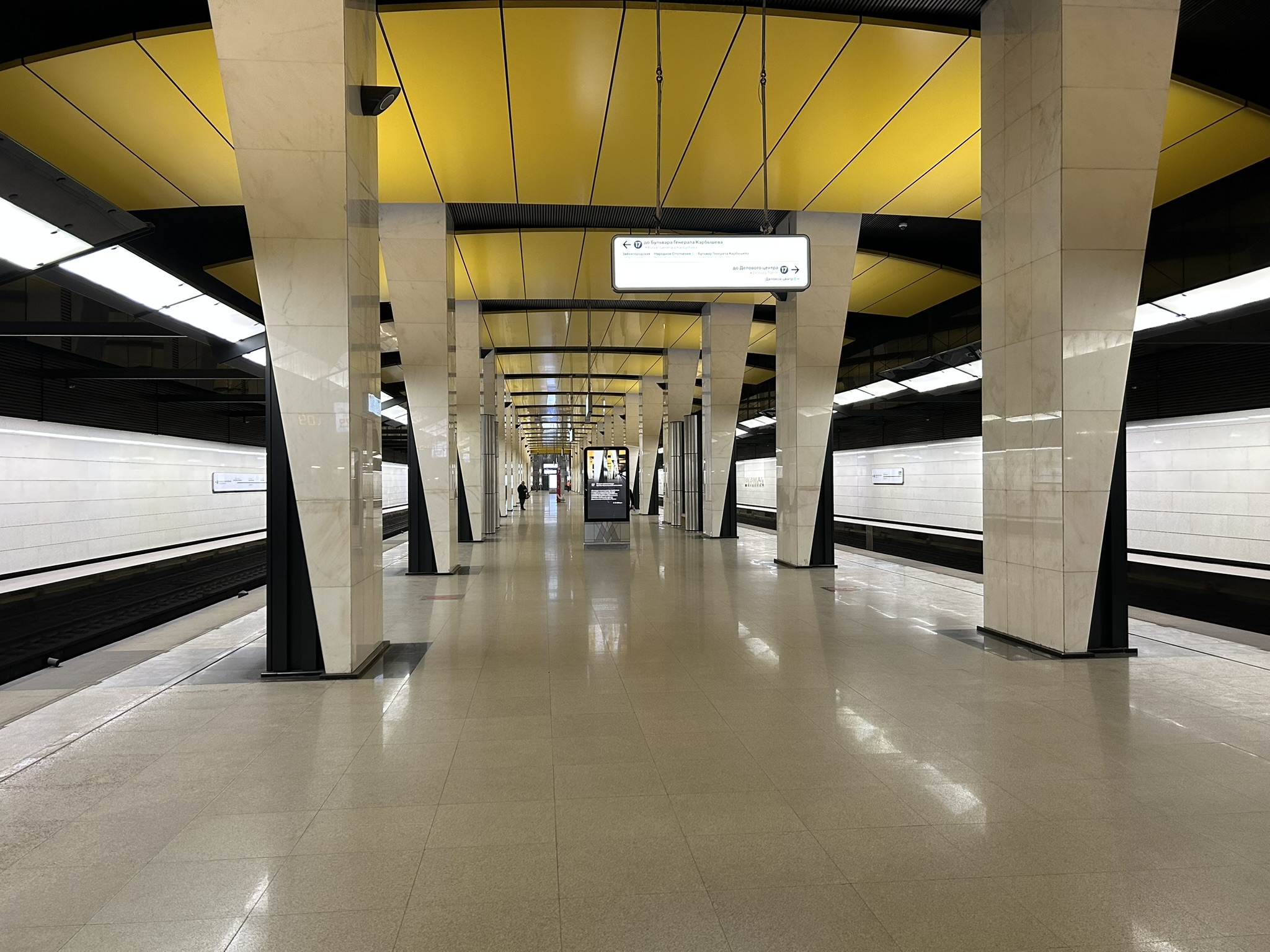 Line 17, station 'Shelepikha' �Photo Yu.Gridchin, 2026