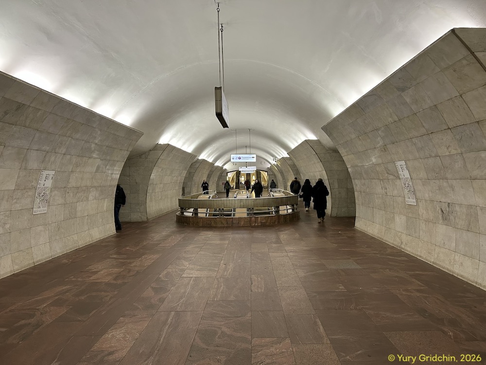 Line 2. Station 'Tverskaya' �Photo Yu.Gridchin, 2026