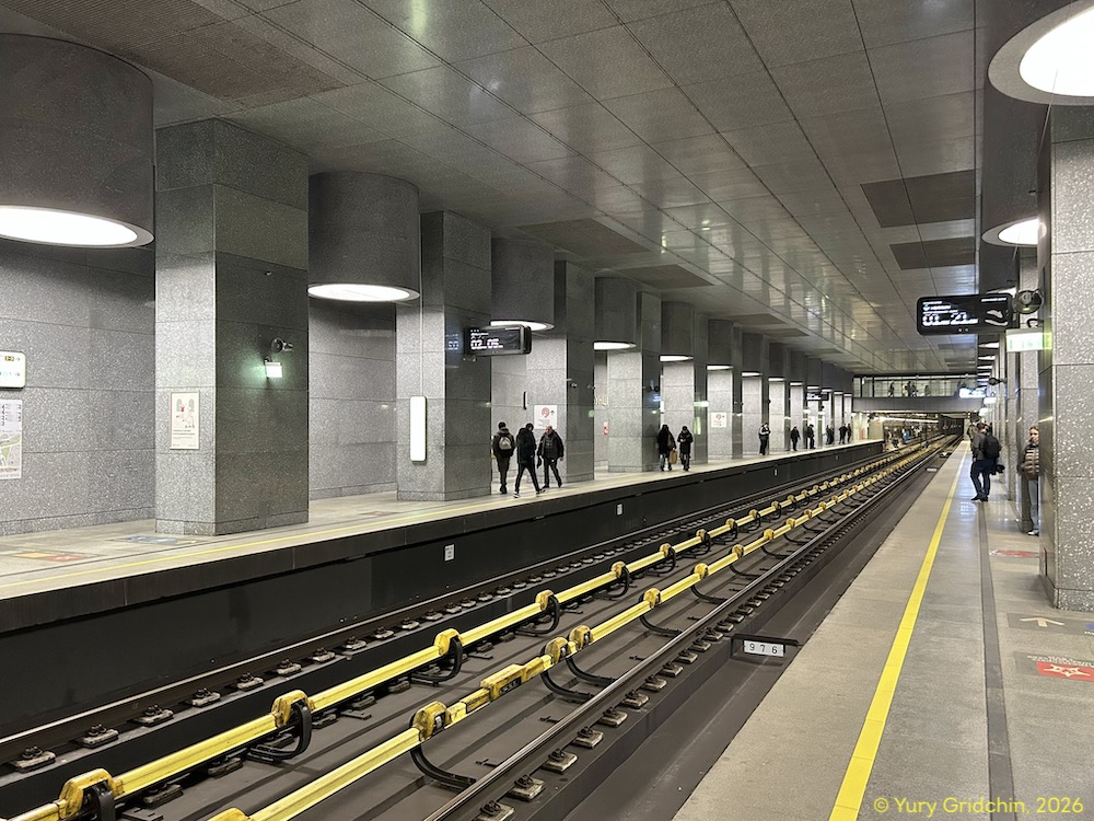 Line 11. Station 'Kuntsevskaya' �Photo Yu.Gridchin, 2026