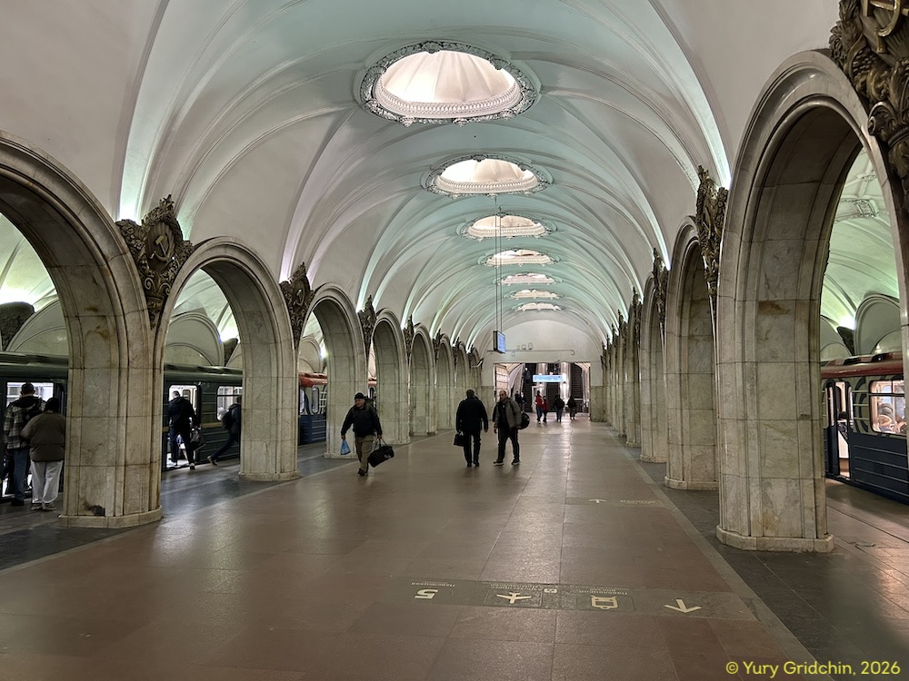 Line 2. Station 'Paveletskaya' �Photo Yu.Gridchin, 2026