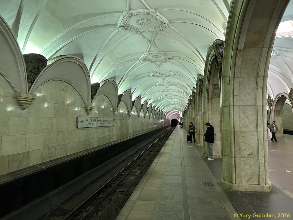 Line 2. Station 'Paveletskaya' �Photo Yu.Gridchin, 2026