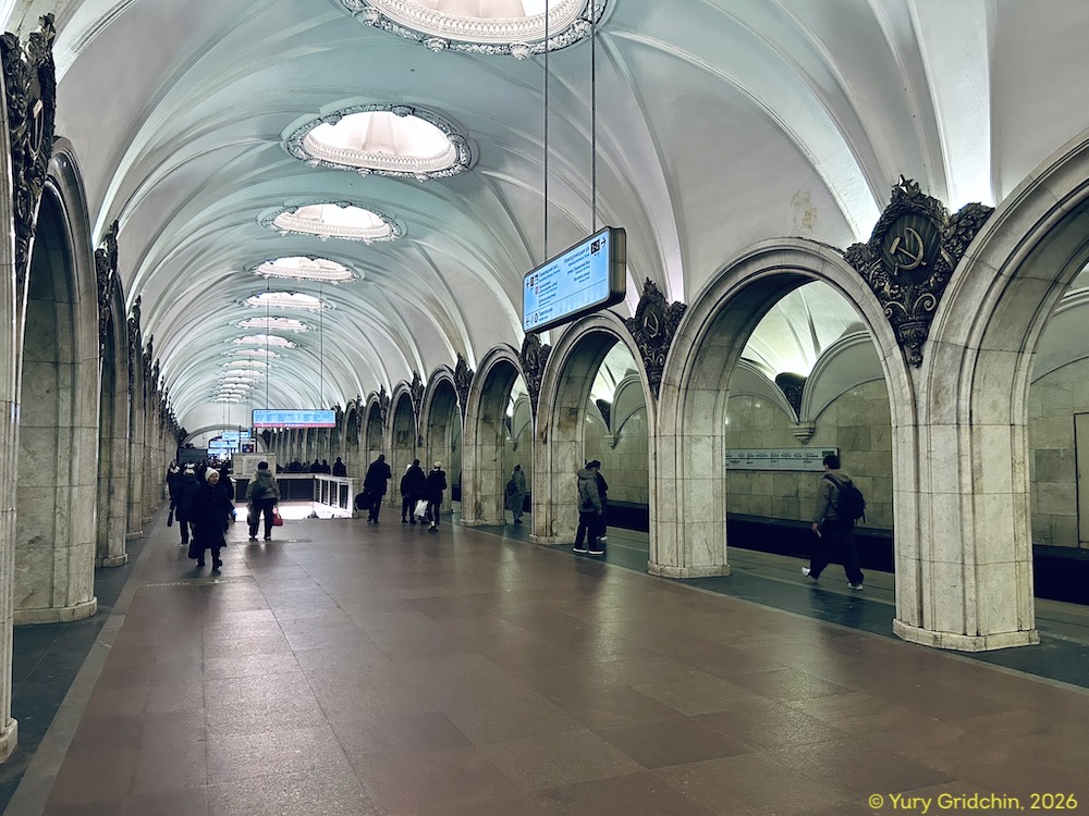 Line 2. Station 'Paveletskaya' �Photo Yu.Gridchin, 2026