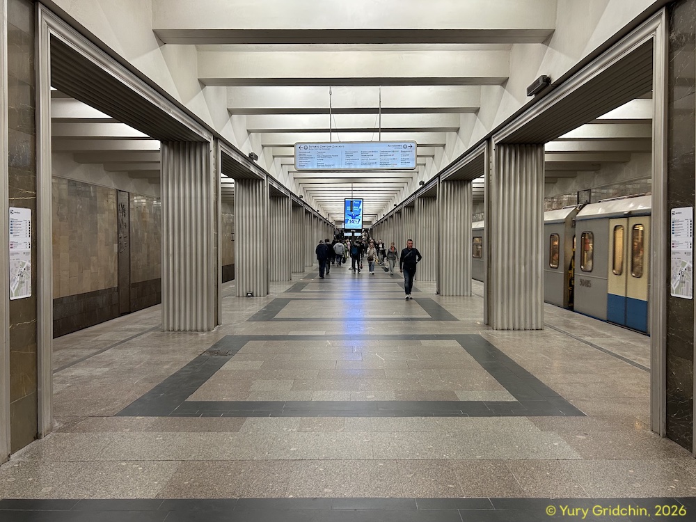 Line 9. Station 'Nagornaya' �Photo Yu.Gridchin, 2026