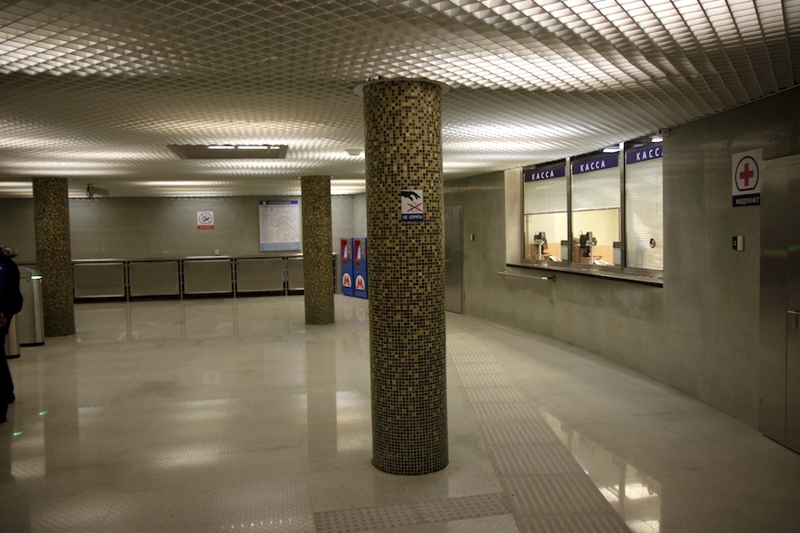 Line L1. Station 'Lesoparkovaya' Yu.Gridchin, 2014